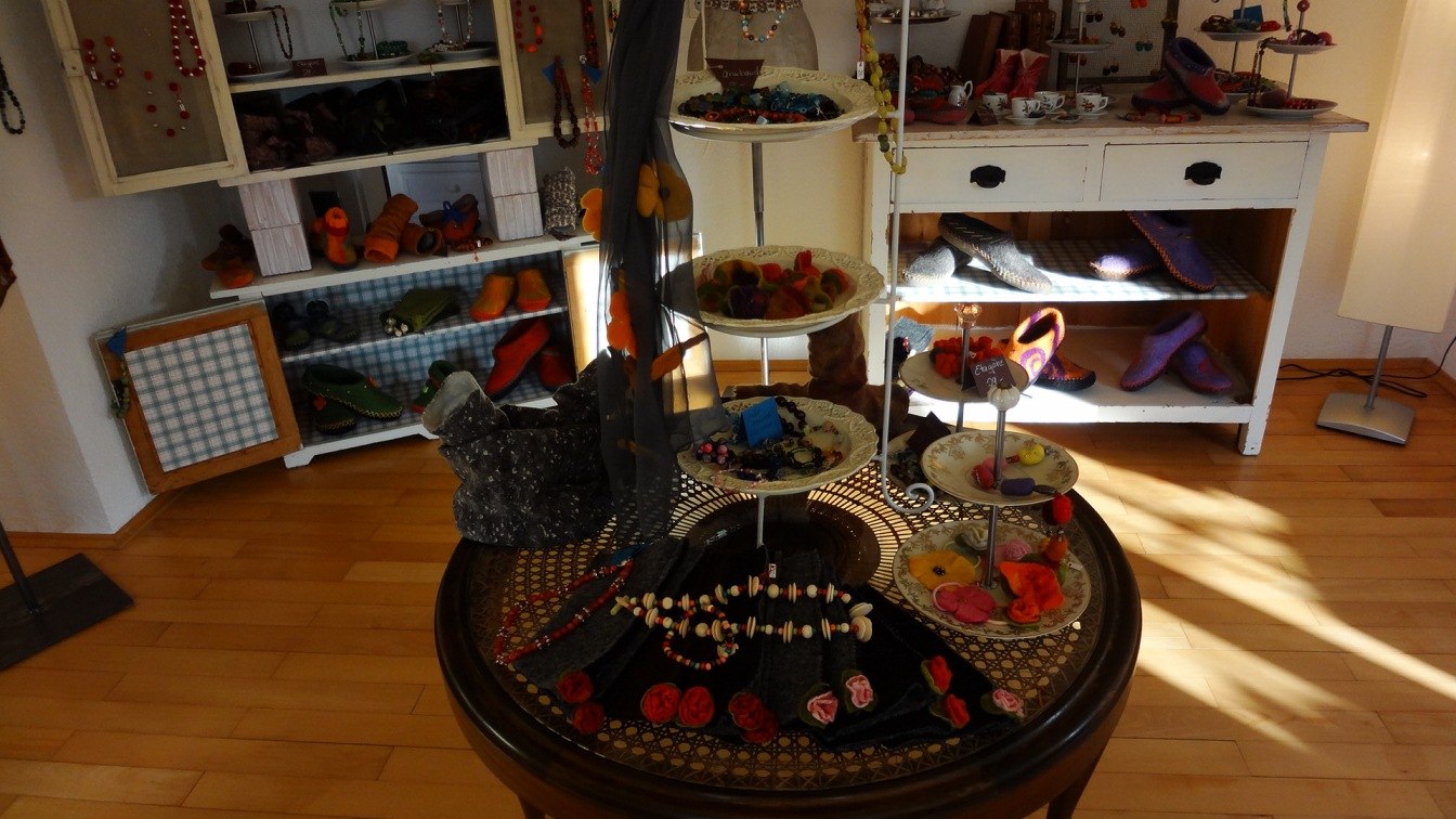 Filzwerkstatt und Filzshop